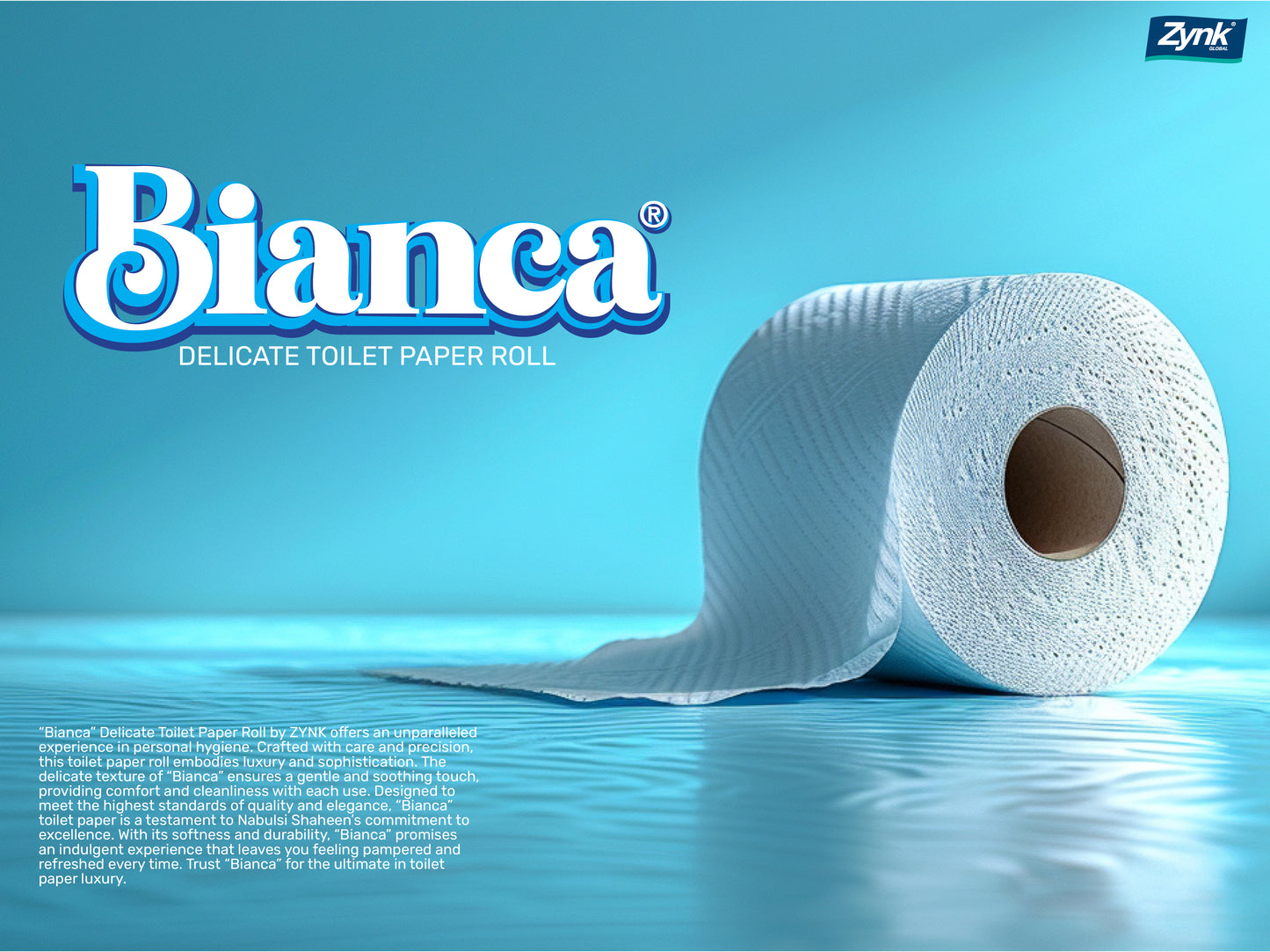 BIANCA - DELICATE TOILET PAPER - 24 Rolls