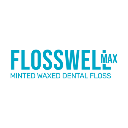 FLOSSWELL MAX - Minted Waxed Dental Floss