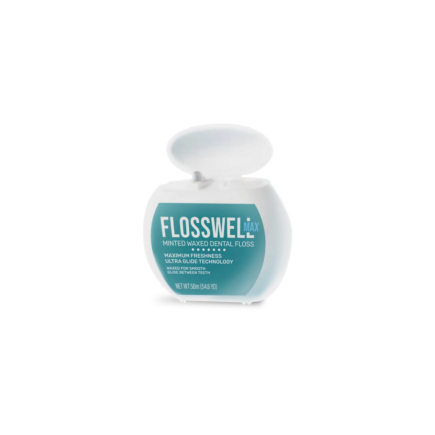 FLOSSWELL MAX - Minted Waxed Dental Floss