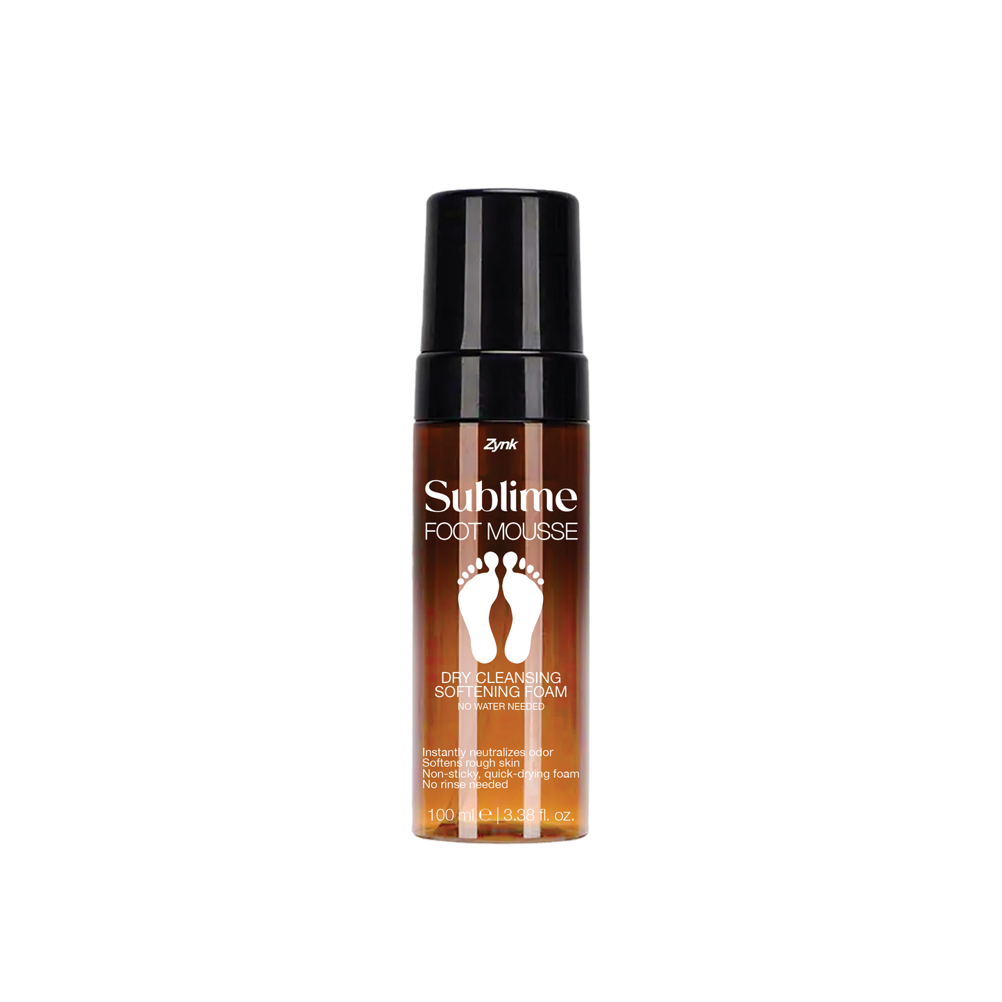 Sublime Foot Mousse | Dry Cleansing Softening Foam | 100 ml