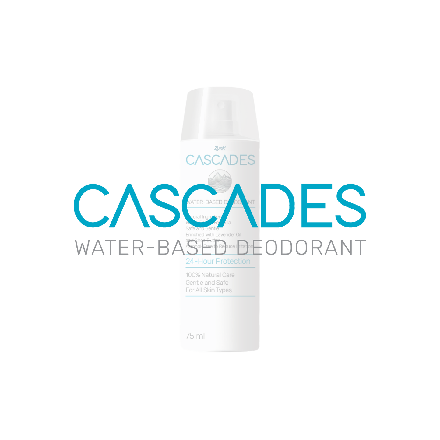 Cascades - Water-Based Deodorant
